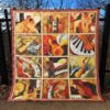 Guitar Quilt Blanket Ver 9  Quilt